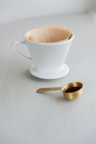 Brass Coffee Measure Spoon - Grand-Mère