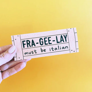 Fra-Gee-Lay Sticker - Grand-Mère