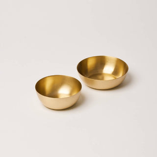 Heirloom Brass Bowls- Set of 2 - Grand-Mère