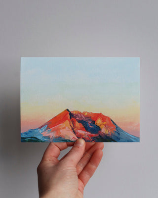 Mt. St. Helens Greeting Card - Grand-Mère