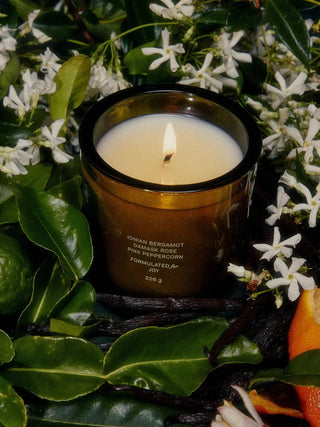 Night Blooming Jasmine & Damask Rose Candle - Grand-Mère