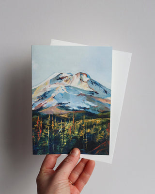 South Sister Greeting Card - Grand-Mère