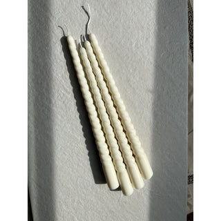 Spiral Taper Candles - set of 2 - Grand-Mère