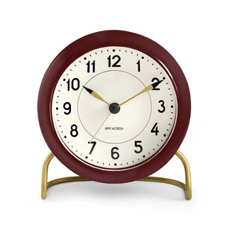 Station Alarm Clock- Burgundy - Grand-Mère