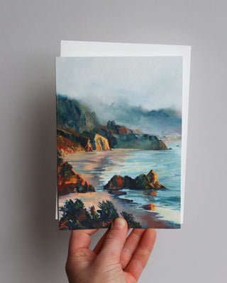 The Coast Greeting Card - Grand-Mère