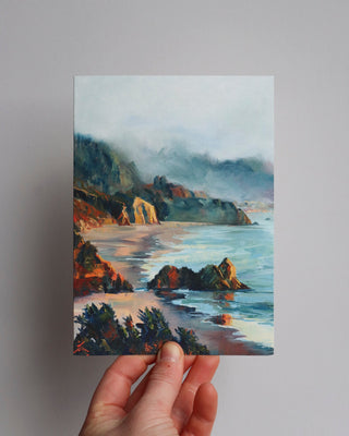 The Coast Greeting Card - Grand-Mère