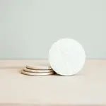 White Mother of Pearl Coasters - Grand-Mère